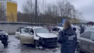 Miejsce wybuchu w Moskwie. Fot. EPA/RUSSIAN INVESTIGATIVE COMMITTEE HANDOUT