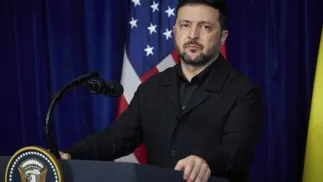 Wołodymyr Zełenski Fot. PAP/EPA/PRESIDENTIAL PRESS SERVICE