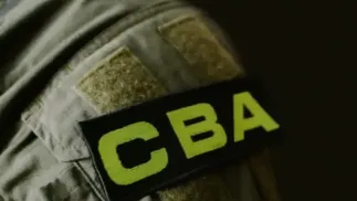 Funkcjonariusz CBA. Fot. CBA