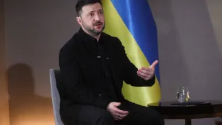 Ukrainian President Volodymyr Zelensky. Photo/PAP/Leszek Szymański