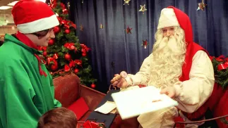 Święty Mikołaj. Fot. PAP-Tomasz Gzell