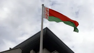 Ambasada Białorusi w Warszawie. Fot. PAP/	Tomasz Gzell