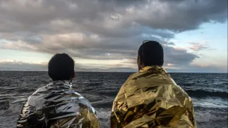 Migranci. Fot. EPA/FILIP SINGER EPA/FILIP SINGER