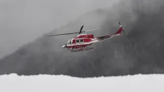 Helikopter (zdjęcie ilustracyjne). Fot. EPA/ALESSANDRO DI MEO