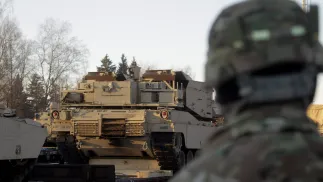 Transport wojskowy, zdjęcie ilustracyjne. Fot. PAPEPA/VALDA KALNINA