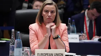 Federica Mogherini, fot. PAP/EPA/FRANCK ROBICHON