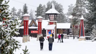 Wioska Świętego Mikołaja. Fot. EPA/KAISA SIREN