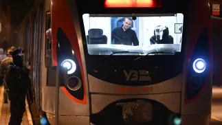 Потяг Перемишь-Київ, фотоілюстрація. Fot. PAP/Darek Delmanowicz