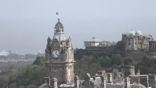 Widok na Edynburg, zdjęcie ilustracyjne, fot. PAP/EPA/ADAM VAUGHAN