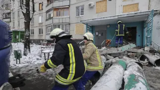 Zima w Ukrainie. Fot. PAP/EPA/	SERGEY KOZLOV