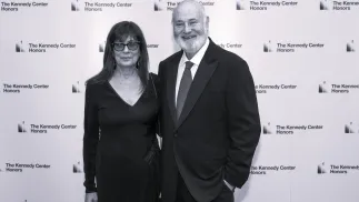 Rob Reiner i jego żona Michele Reiner. Fot. PAP/EPA/Ron Sachs / POOL