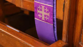 Konfesjonał Fot. PAP/Albert Zawada