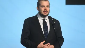 Poseł PiS Michał Moskal. Fot. PAP/Piotr Nowak