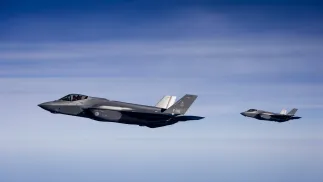 Holenderskie myśliwce, zdjęcie ilustracyjne, fot. PAP/EPA/ANP/SEM VAN DER WAL