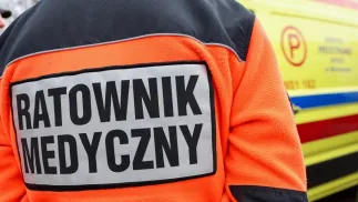 Ratownik medyczny Fot. PAP/Szymon Pulcyn
