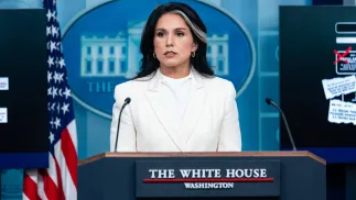 Директор Национальной разведки Тулси Габбард. Fot. PAP/EPA/ ERIC LEE / POOL