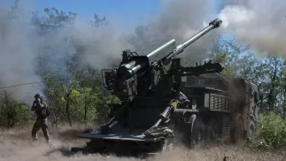 Wojna w Ukrainie (zdjęcie ilustracyjne). Fot. EPA/STRINGER