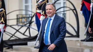 Стів Віткофф. Fot. PAP/EPA/CHRISTOPHE PETIT TESSON