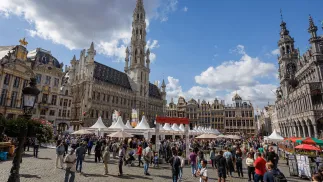 Брюссель Fot. PAP/EPA/OLIVIER MATTHYS