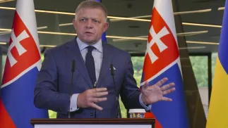 Robert Fico. Fot. EPA/STRINGER