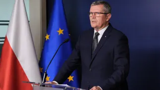 Marcin Bosacki. Fot. PAP/Paweł Supernak