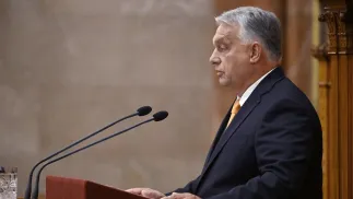 Виктор Орбан. Fot. PAP/EPA/Robert Hegedus