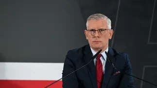 Szef BBN Sławomir Cenckiewicz. Fot. PAP/Darek Delmanowicz