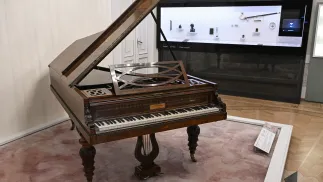 Ostatni fortepian Fryderyka Chopina Fot. PAP/Radek Pietruszka