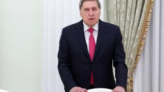  Помощник президента РФ Владимира Путина Юрий Ушаков. Fot. PAP/EPA/ VYACHESLAV PROKOFYEV/KREMLIN / POOL