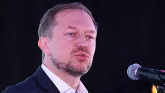 Заступник міністра енергетики Польщі Войцєх Врохна. Fot. PAP/Adam Warżawa