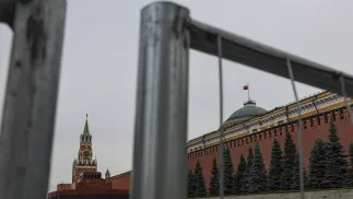 Москва. Кремль.	Fot. PAP/EPA/SERGEI ILNITSKY