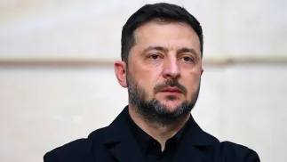 Владимир Зеленский Fot. PAP/EPA/SARAH MEYSSONNIER / POOL