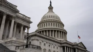 Капітолій у Вашингтоні. Фотоілюстрація. Fot. PAP/EPA/Luke Johnson