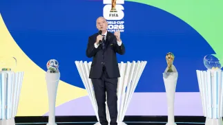 Szef FIFA Gianni Infantino, fot. PAP/EPA/KEYSTONE/CLAUDIO THOMA