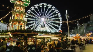 Jarmark Bożonarodzeniowy w Katowicach. Fot. PAP/Art Service