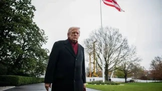 Donald Trump, fot. PAP/EPA/BLOOMBERG POOL/ RAEME SLOAN / POOL