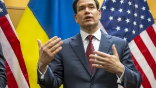 Госсекретарь США Марко Рубио. Fot. PAP/EPA/MARTIAL TREZZINI