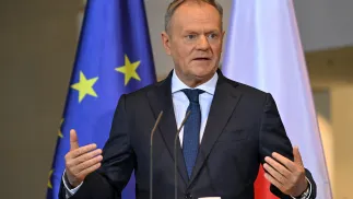 Premier Donald Tusk. Fot. PAP/Radek Pietruszka