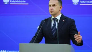 Adam Szłapka. Fot. PAP/Rafał Guz