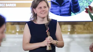 Konkurs „Człowiek bez barier” organizowany jest od 20 lat przez Stowarzyszenie Przyjaciół Integracji. Dr Izabela Dłużyk. Fot. PAP/Tomasz Gzell