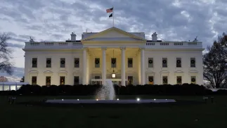Белый дом. Fot. PAP/EPA/WILL OLIVER "