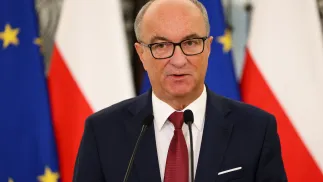 Marszałek Sejmu, lider Nowej Lewicy Włodzimierz Czarzasty, fot. PAP/Albert Zawada