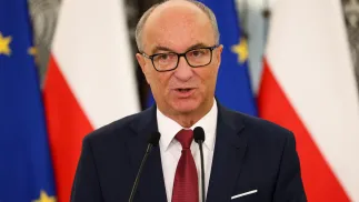 Marszałek Sejmu, lider Nowej Lewicy Włodzimierz Czarzasty, fot. PAP/Albert Zawada