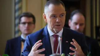 Prezydent Karol Nawrocki. Fot. PAP/	Leszek Szymański