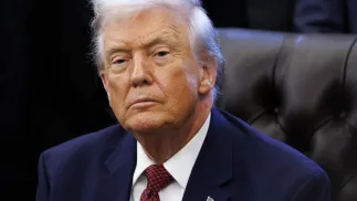 Дональд Трамп. Fot. PAP/EPA/WILL OLIVER/POOL