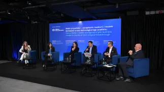 Panel „Media Przyszłości”. Fot. PAP/Marcin Obara