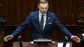 Szef Kancelarii Prezydenta RP Zbigniew Bogucki, fot. PAP/Piotr Nowak