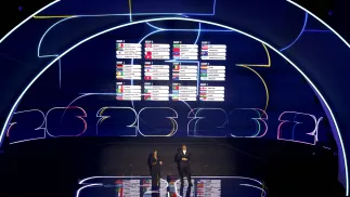 Losowanie grup mundialu 2026, fot. PAP/EPA/SHAWN THEW