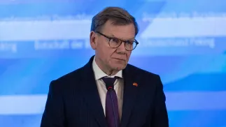 Министр иностранных дел Германии Йоханн Вадефуль. Fot. PAP/EPA/JESSICA LEE