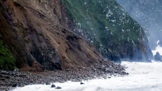 Klify w Galicji, zdjęcie ilustracyjne, fot. PAP/EPA/EFE/KIKO DELGADO